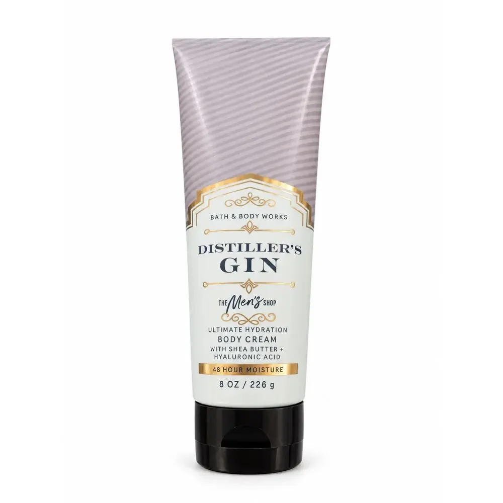 NEW! Bath & Body Works Distiller's Gin Men Collection Body Care Cream Lotion